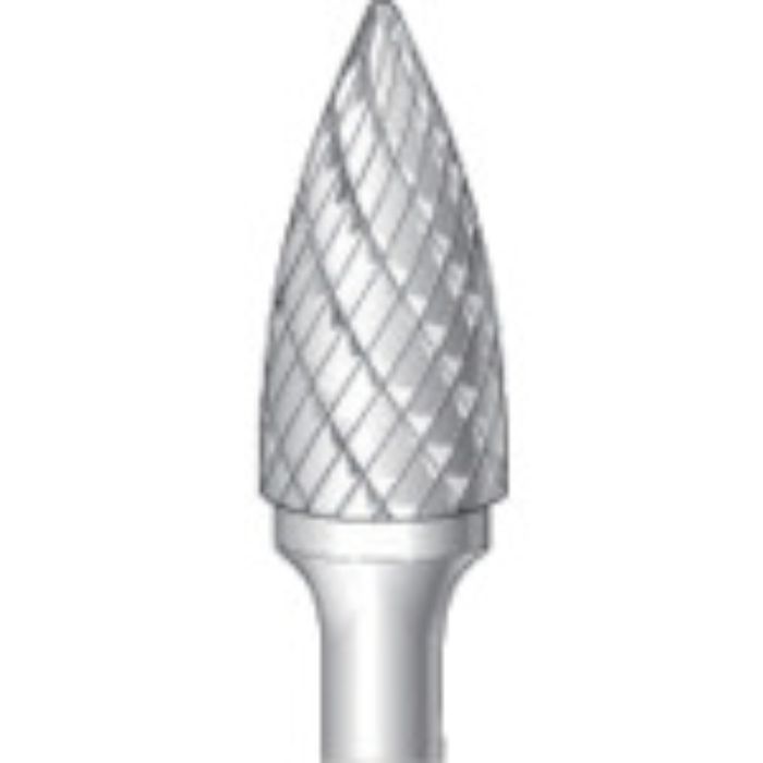 ナカニシ 超硬カッター 砲弾(ダブルカット) 刃径12.7mm 刃長25.0mm(Tcode:8293169)
