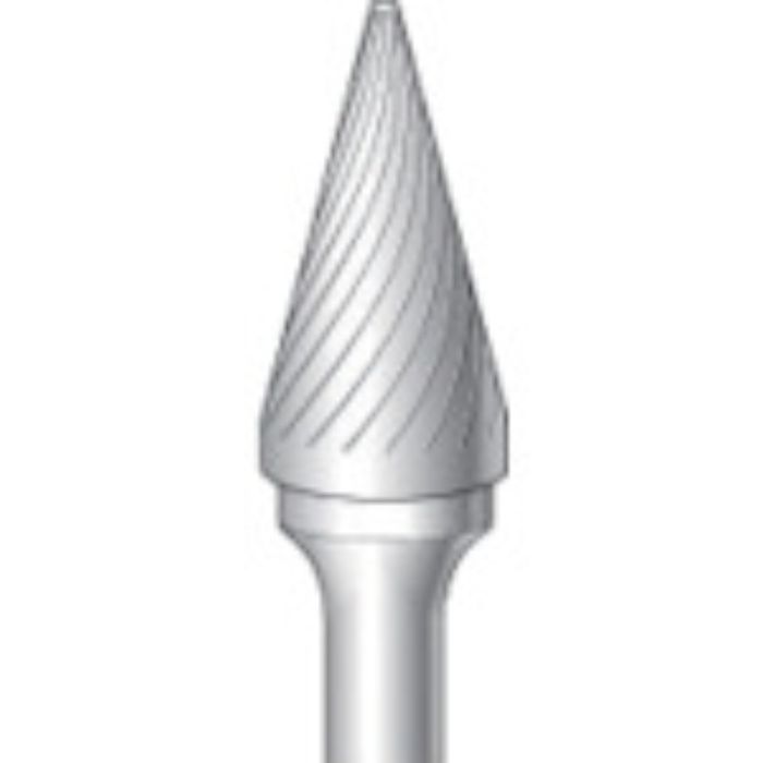 ナカニシ 超硬カッター テーパー(シングルカット)刃径12.7mm 刃長22mm(Tcode:8293173)