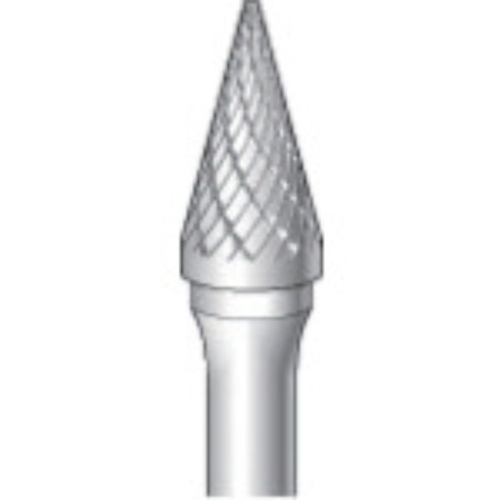ナカニシ 超硬カッター テーパー(ダブルカット)刃径9.5mm 刃長16.0mm(Tcode:8293175)