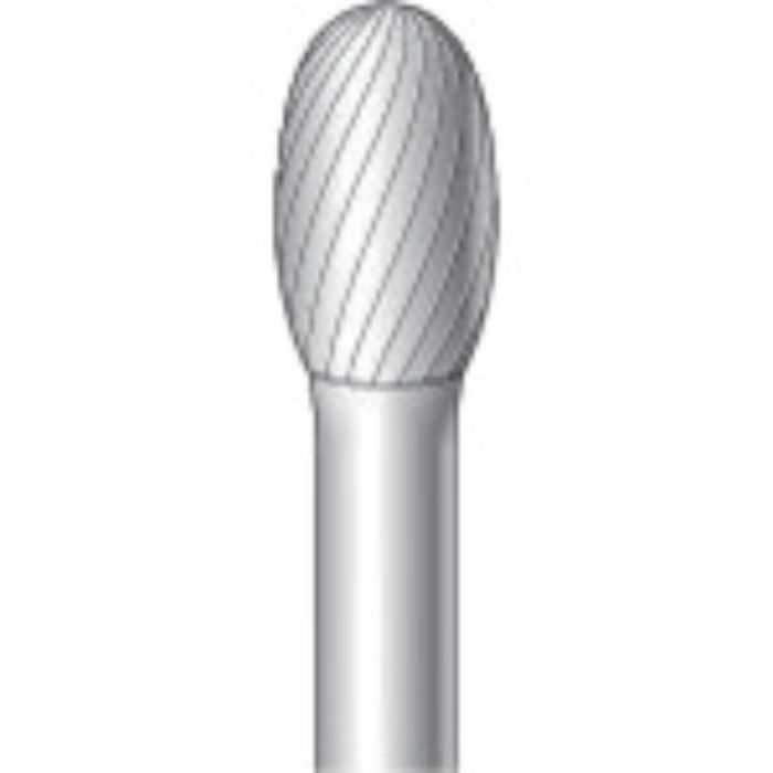 ナカニシ 超硬カッター 楕円(シングルカット) 刃径9.5mm 刃長16.0mm(Tcode:8293182)
