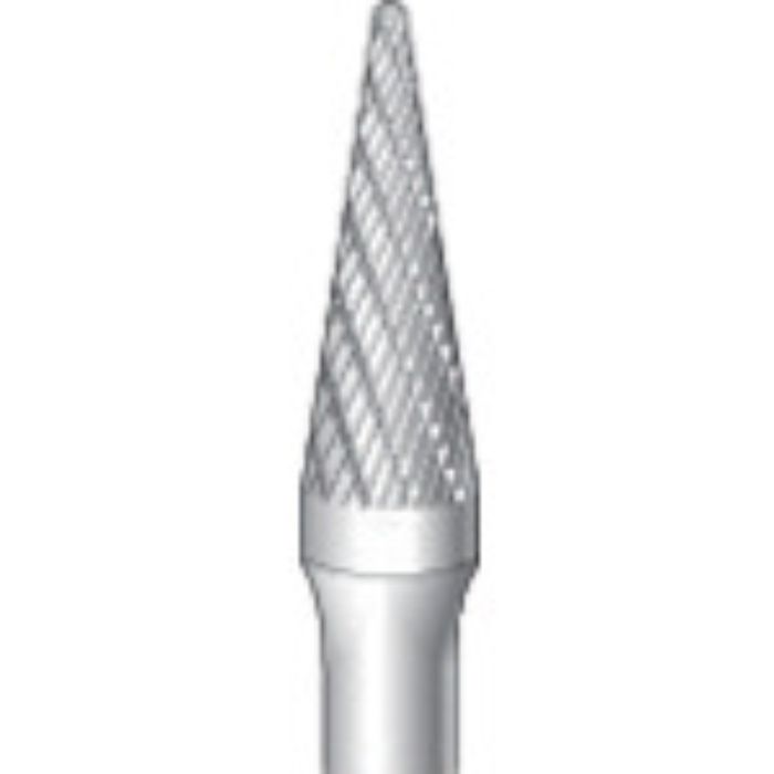 ナカニシ 超硬カッター テーパー(ダブルカット)刃径8.0mm 刃長22.0mm(Tcode:8293185)