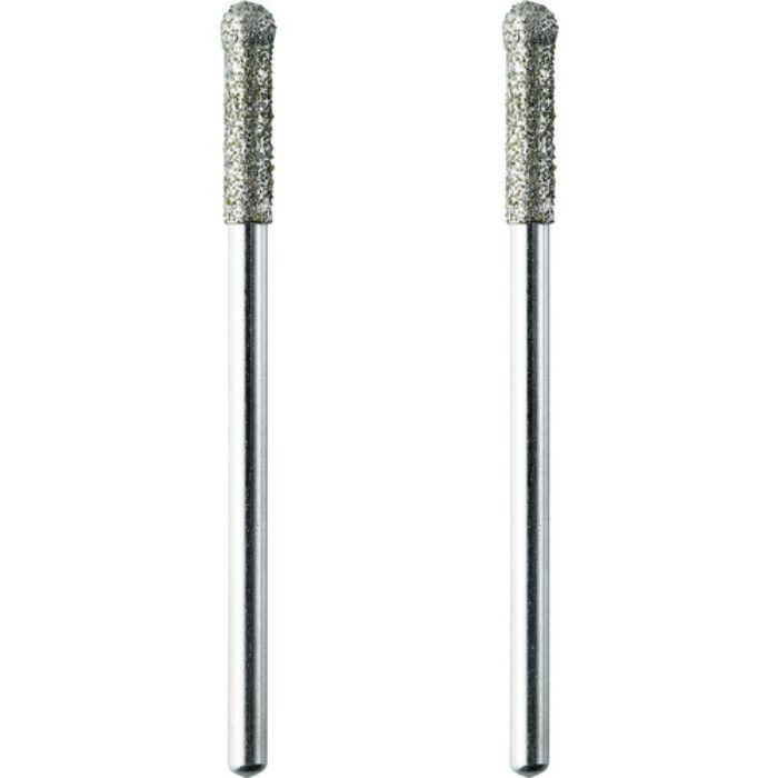 プロクソン マイクログラインダー用先端工具 ダイヤモンドドリル3.2mm 2本セット(Tcode:2515857)