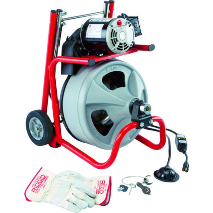 RIDGID ドレンクリーナー K-400W/C-31IW(Tcode:4053770)