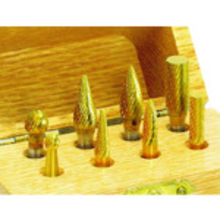 ナカニシ チタン超硬カッターセット (1S(袋)=8本入)(Tcode:4764307)