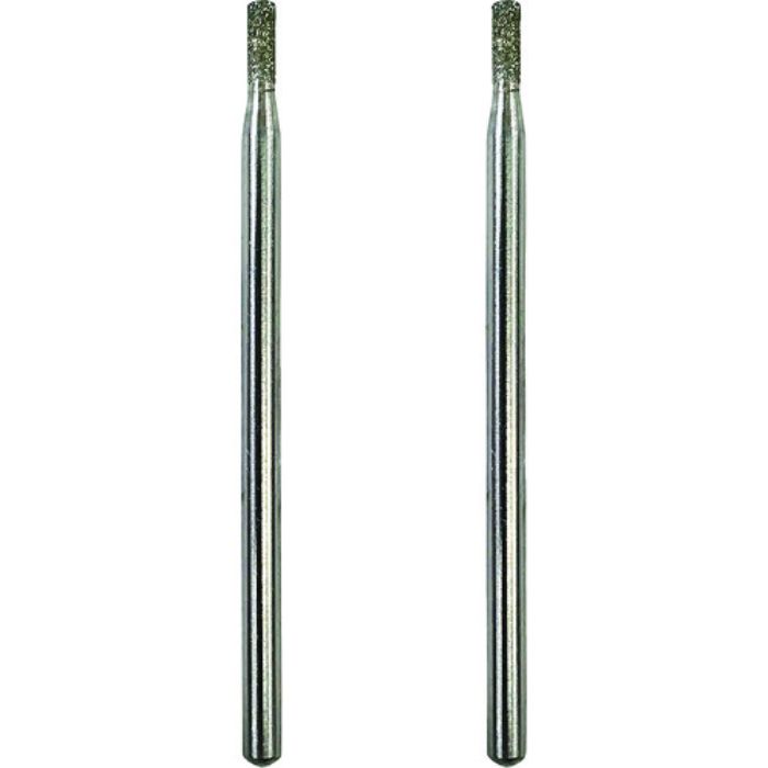 プロクソン マイクログラインダー用先端工具用先端工具 ダイヤモンドビット2本 棒1.8mm(Tcode:2514346)