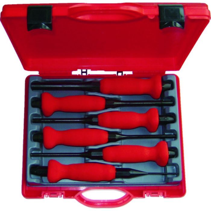 RACODON ハンドル付 平行ピンポンチ 6本セット(Tcode:8553822)