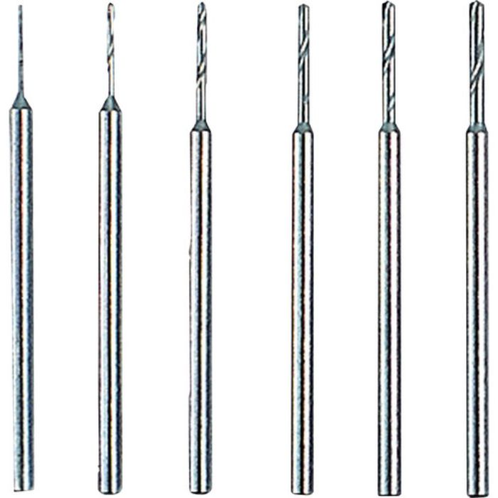 プロクソン マイクログラインダー用先端工具 小径ドリル6種セット(Tcode:2515860)