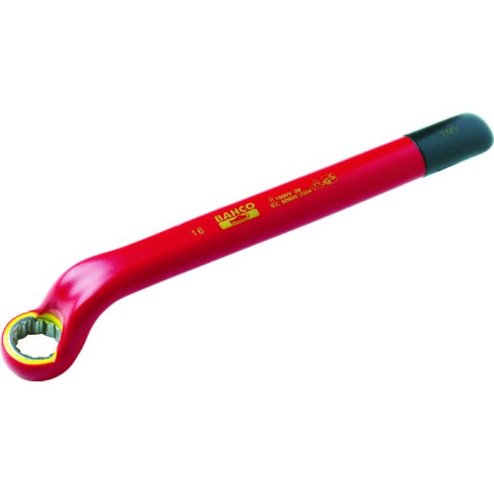 バーコ 1000V絶縁仕様オフセット片口メガネ 17mm(Tcode:4235347)