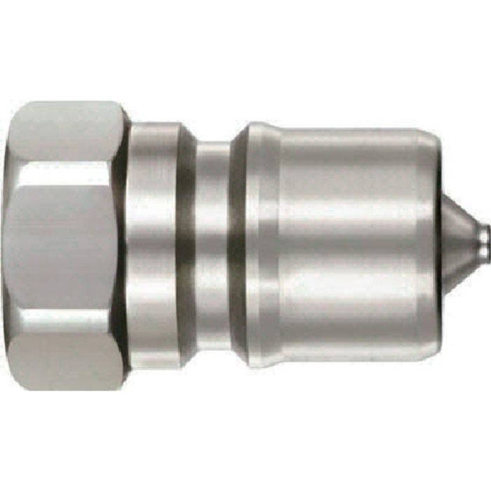 日東 SPカプラ タイプAプラグ ステンレス製 ニトリルゴムNBR(SG) 相手側取付サイズR1/4(07900)(Tcode:2921561)