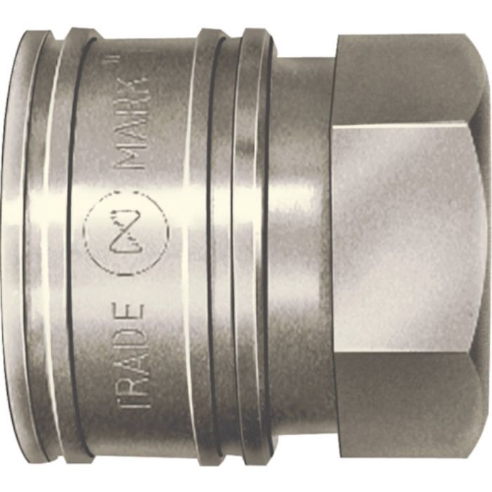 日東 TSPカプラ 鋼鉄製(おねじ取付用ソケット) 相手側R1/4(00836)(Tcode:1138847)