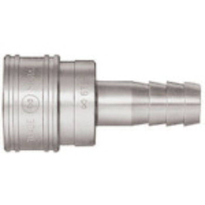 日東 TSPカプラ ステンレス製 ニトリルゴムSG(NBR)(ホース取付用ソケット) 相手側1/4インチ(00714)(Tcode:1139282)