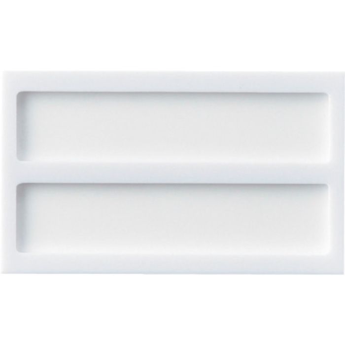 緑十字 名札ケース(2名用) 名札-2 76×127×8mm 裏面テープ付 アクリル札付(Tcode:1138862)