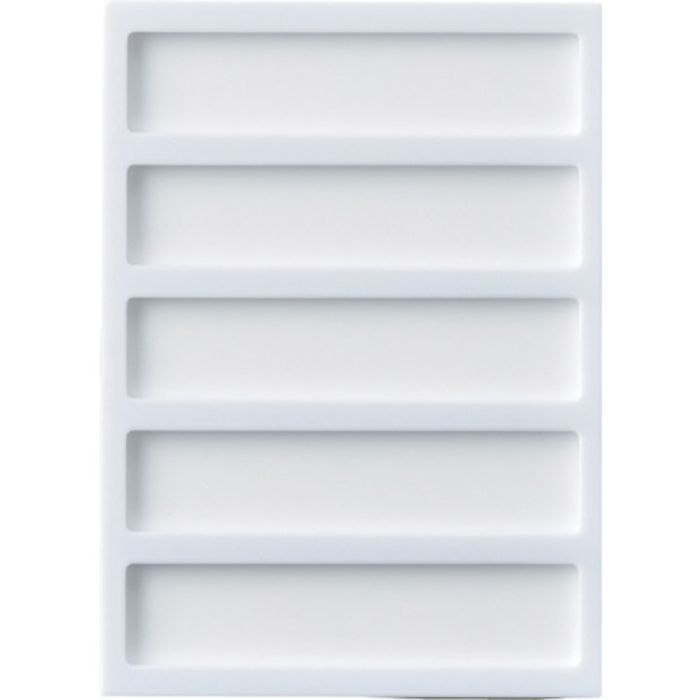 緑十字 名札ケース(5名用) 名札-5 178×127×8mm 裏面テープ付 アクリル札付(Tcode:1076787)