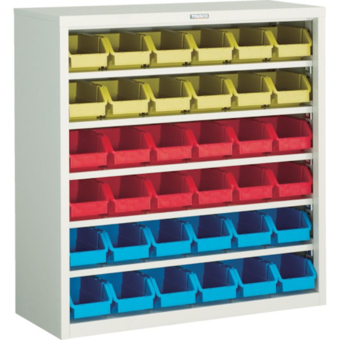 TRUSCO コンテナラックケース バンラックケース M型 コンテナ入 H880(Tcode:4407873)