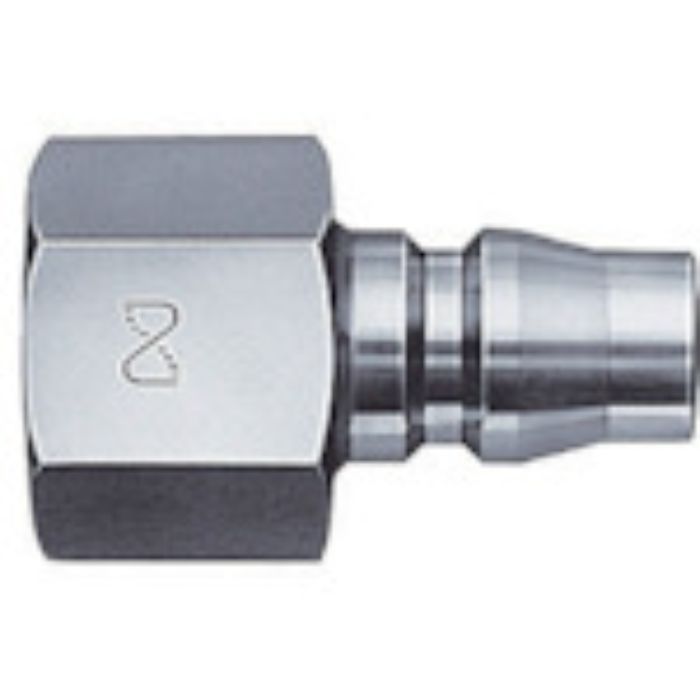 日東 ハイカプラ 鋼鉄製(おねじ取付用プラグ)相手側R3/8 耐圧力2.0Mpa(00286)(Tcode:1132237)