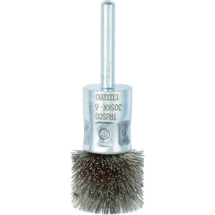 TRUSCO 傘型ステンレスブラシ 角型 Φ30(Tcode:4027001)