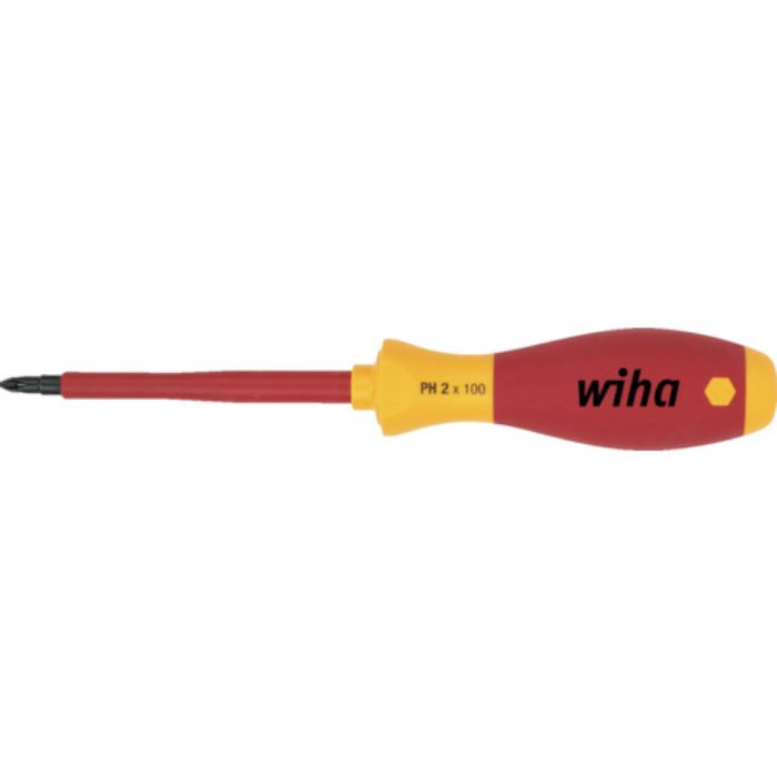 wiha 321N 絶縁ドライバー PH2x100mm(Tcode:2539430)