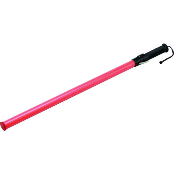 緑十字 LED合図灯(ロングタイプ) 赤 LED×12個 YDT-700 全長:800mm(発光部:30mmΦ×618mm)(Tcode:1479756)