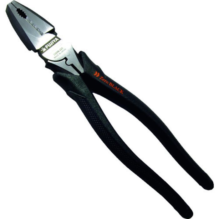 フジ矢 電工職人偏芯ペンチ Zero Black 全長232mm(Tcode:1950342)