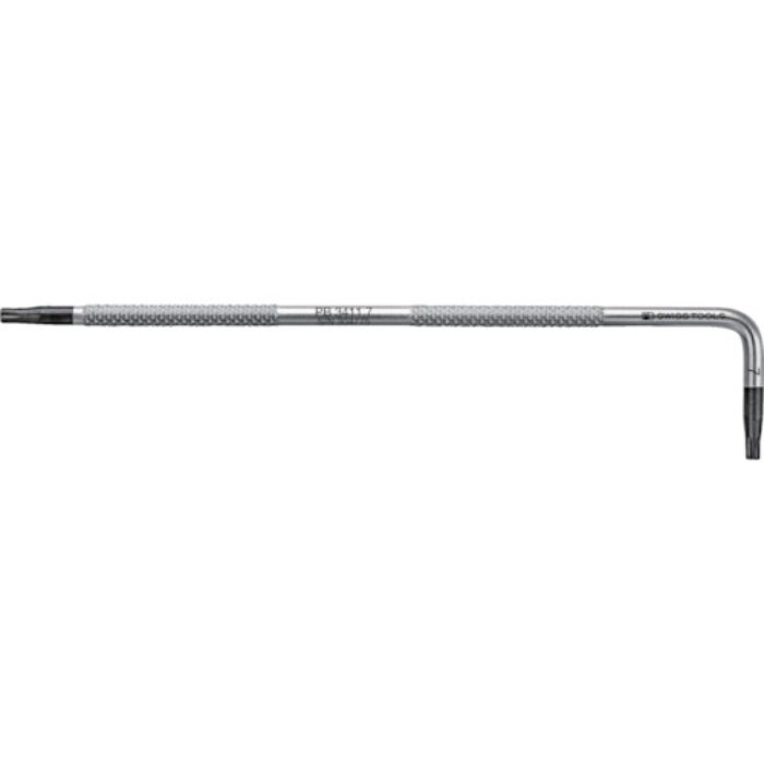 PBスイスツールズ ローレット入り L型ヘックスローブレンチT7(Tcode:5509145)
