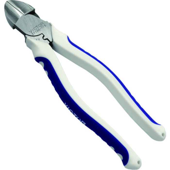 ビクター ハイグレード ハイパワー偏心電工ニッパ(薄刃)(エラストマーG)(Tcode:7918135)