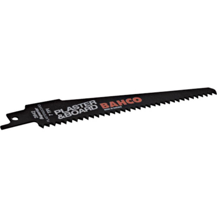 バーコ 木工用セーバーソー用替刃 全長228mm 有効刃長200mm 切断能力20〜50mm 5枚(Tcode:2614008)
