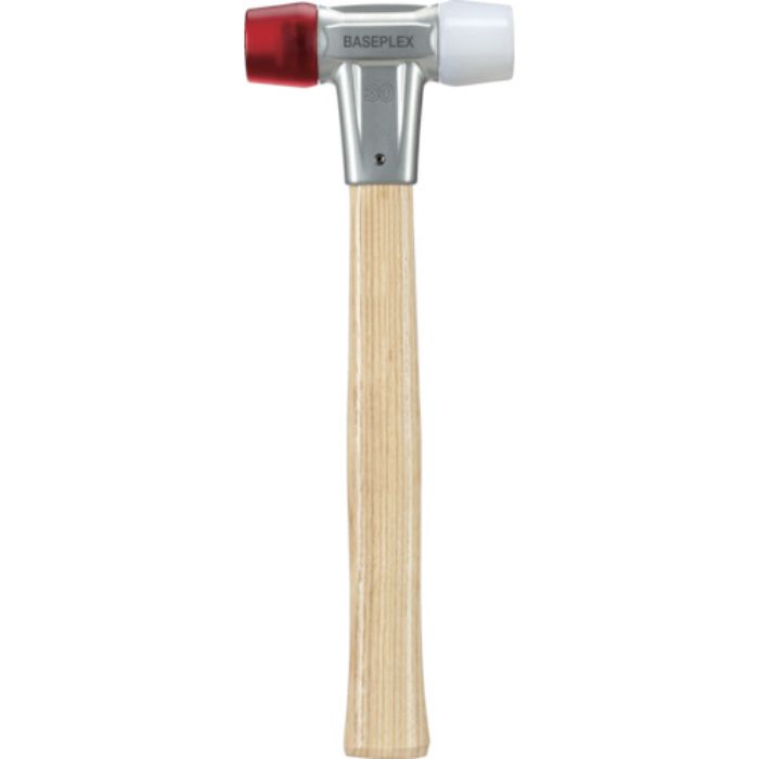 HALDER ベースプレックス・ハンマー アセテート(赤)ナイロン(白) 径50(Tcode:8280152)