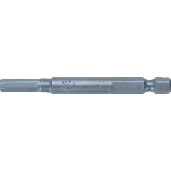 ナック ヘキサゴンドライバービット 差込6.35x対辺2.5mmx70L(Tcode:3248941)