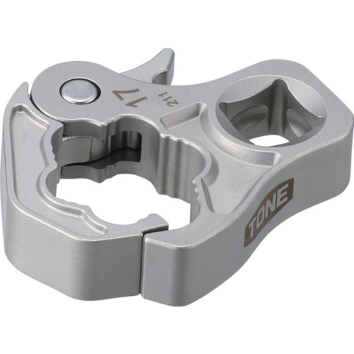 TONE クイックオープンクロウフットレンチ 対辺寸法19mm 差込角9.5mm(Tcode:3682817)