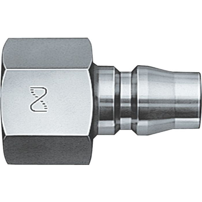 日東 ハイカプラ 鋼鉄製(おねじ取付用プラグ)相手側R1/2 耐圧力2.0Mpa(00292)(Tcode:1132296)