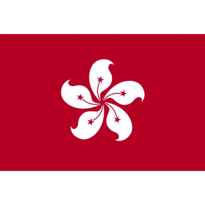 東京製旗 卓上旗(16×24cm)香港(Tcode:2073655)
