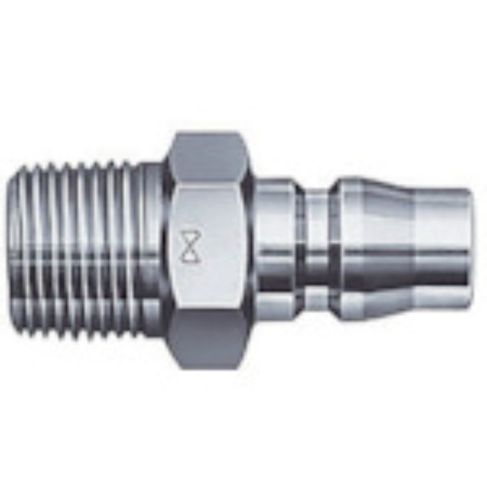 日東 ハイカプラ鋼鉄製(めねじ取付用プラグ)相手側Rc1/2 耐圧力2.0Mpa(00288)(Tcode:1130749)
