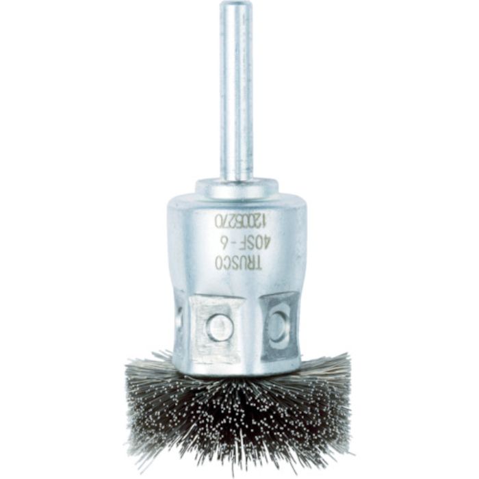 TRUSCO フラワー型 ステンレスブラシ 40パイ(Tcode:4152671)