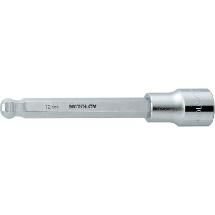 ミトロイ 1/2 ヘックスソケット ボールポイント ロング 10mm(Tcode:4113641)