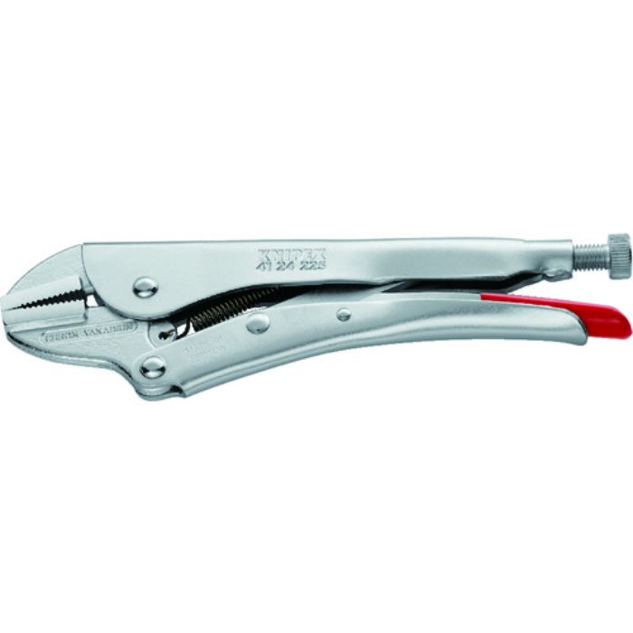 KNIPEX 4124-225 グリッププライヤー(Tcode:1955219)