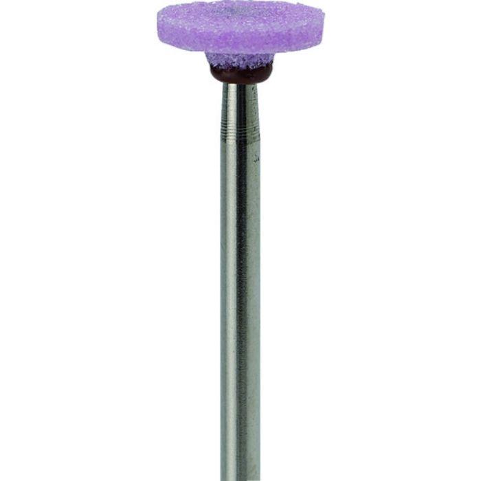 ナカニシ 軸付砥石(1Pk(袋)=10本)粒度80 ピンク 円筒 外径9.5mm(Tcode:4765231)