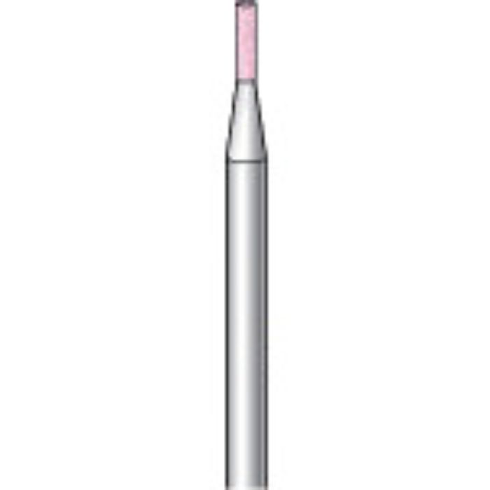 ナカニシ 軸付砥石 (10本入) 粒度#240 ピンク 円筒 外径1.5mm(Tcode:8293415)