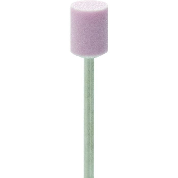 ナカニシ 軸付砥石(1Pk(袋)=10本)粒度120 ピンク 円筒 外径10mm(Tcode:4765711)