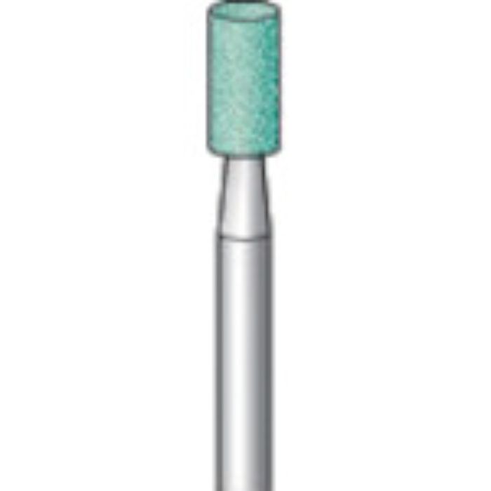 ナカニシ 軸付砥石 (10本入) 粒度#60 グリーン 円筒 外径4.0mm(Tcode:8293424)