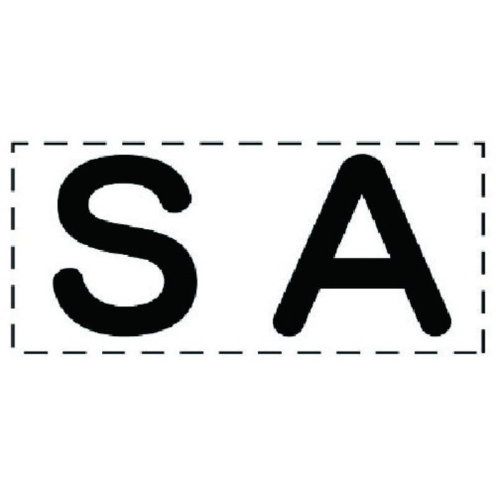 ユニット カッティング文字 SA・マーキングフィルム(Tcode:7411332)