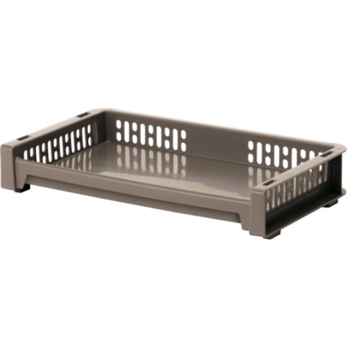 SANKO pla 428486 Eラック トレー S BR ブラウン   (Tcode:3619809)