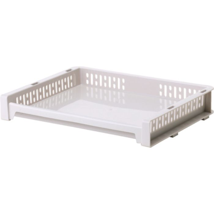 SANKO pla 428677 Eラック トレー L BE ベージュ   (Tcode:3619752)
