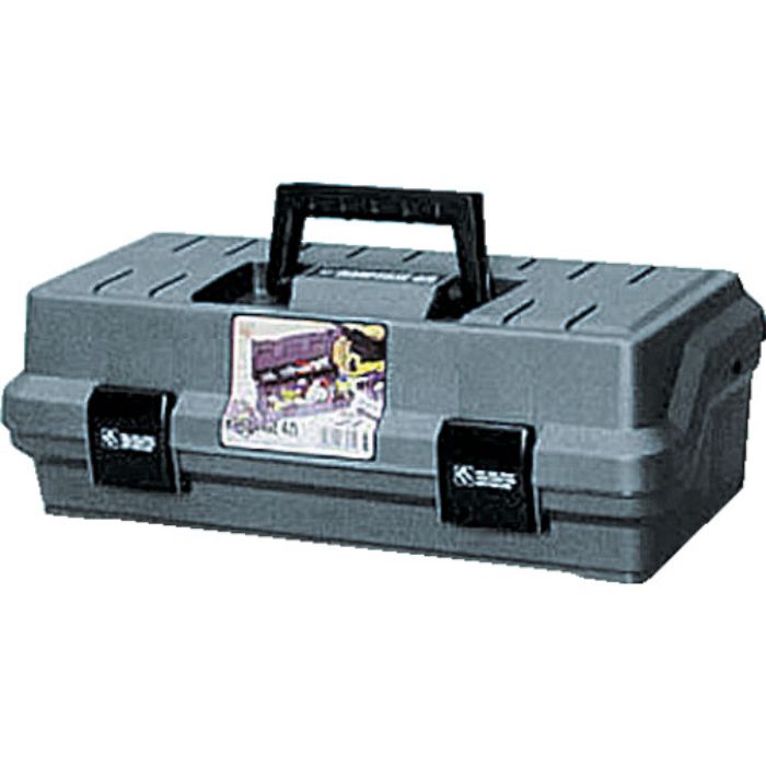 IRIS 236547 工具ケース ハードケース 420×200×140 グレー(Tcode:3256219)