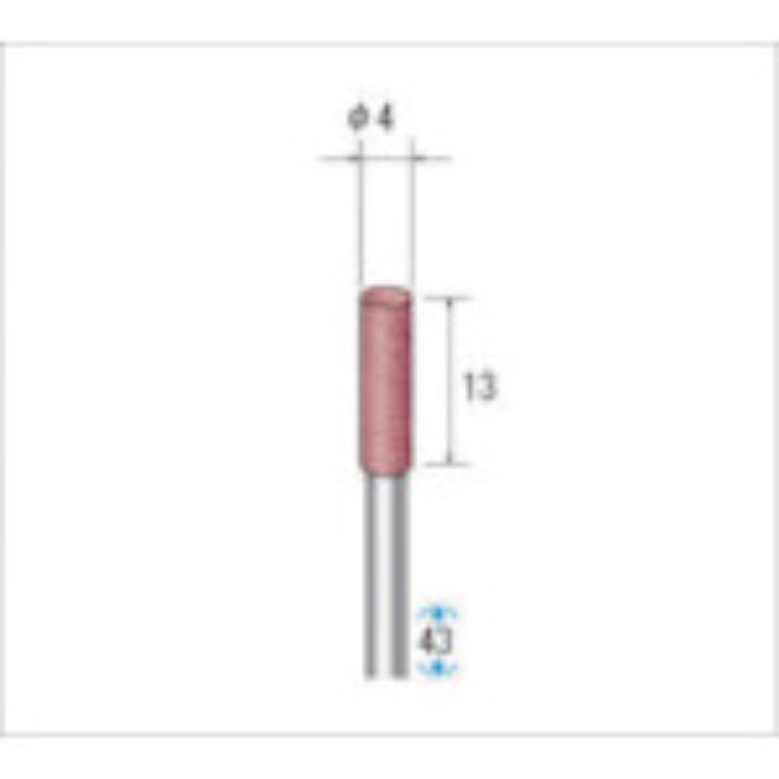 ナカニシ パワーポリッシャー (1Pk(袋)=10本入) 粒度#400 ベージュ 外径4mm(Tcode:4766857)