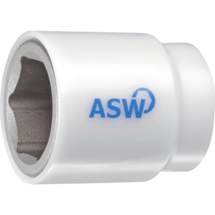 エーエスダブリュー スリーブ付きインパクト用ソケット(差込角12.7mm) 対辺19mm(Tcode:3831349)