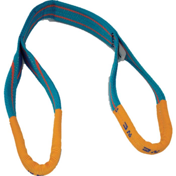 TESAC ブルースリング(JIS4等級・両端アイ形)荷重2.0t 全長1.5m(Tcode:2560565)