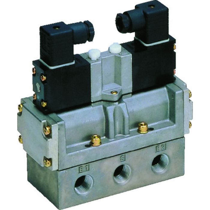 CKD 4Fシリーズパイロット式5ポート弁セレックスバルブ 5.0C[dm[[の3乗]]/(S・bar)]/音速コンダクタンス(Tcode:1103113)