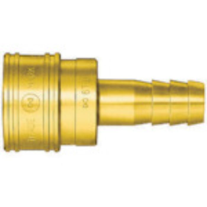 日東 TSPカプラ 真ちゅう製 ニトリルゴムSG(NBR)(ホース取付用ソケット) 相手側1/2インチ(00600)(Tcode:1139312)