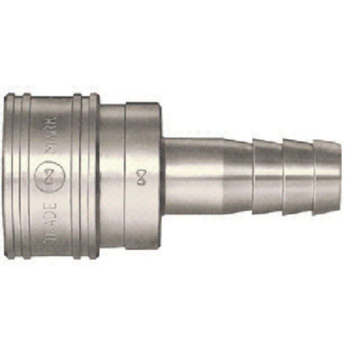 日東 TSPカプラ 鋼鉄製 ニトリルゴムSG(NBR)(ホース取付用ソケット) 相手側1/2インチ(00840)(Tcode:1132831)