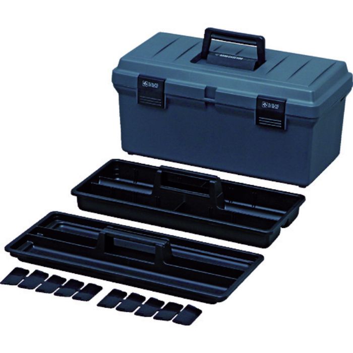 IRIS 236517 工具ケース ハードケース 470×240×230 グレー(Tcode:3256235)